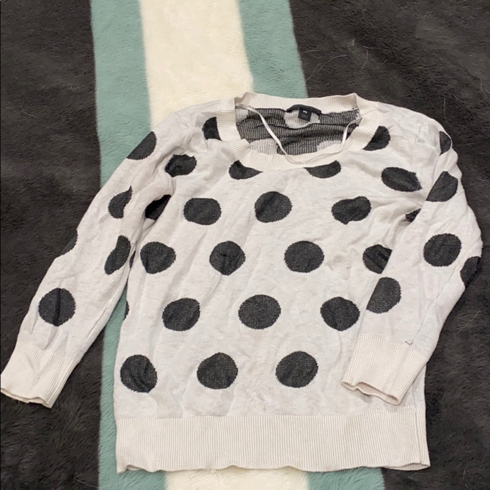 Petite polka dot shirt